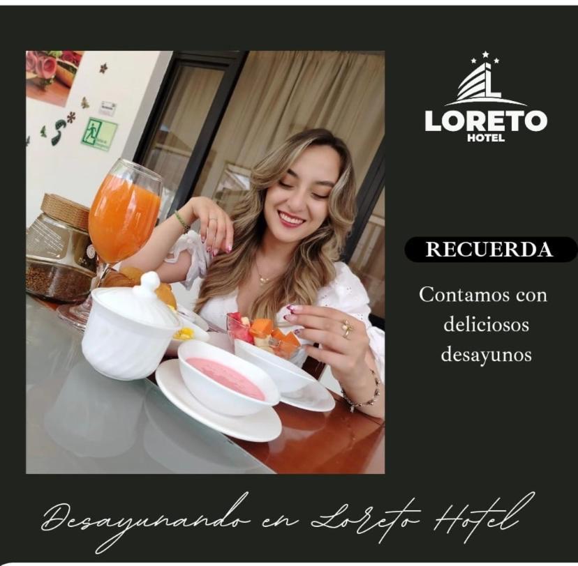 Loreto Hotel Latacunga Exterior foto